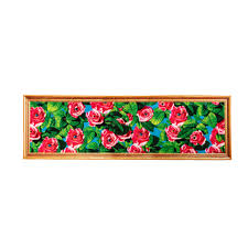 Bath mat Roses With Eyes