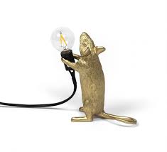Mouse Lamp Step Gold