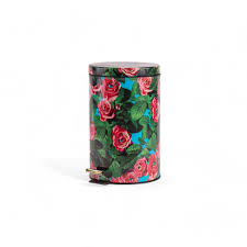 Dustbin 12L - Roses
