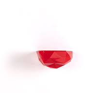 Space Rocks Shelf Small Red 