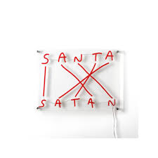 Santa Satan Led Lamp