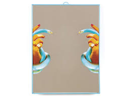 Mirror Big Hands with Snakes