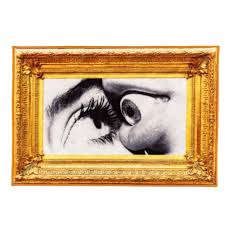 Bath mat Eye and Mouth