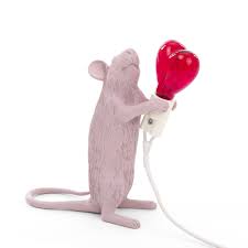 Mouse Lamp Step Love USB