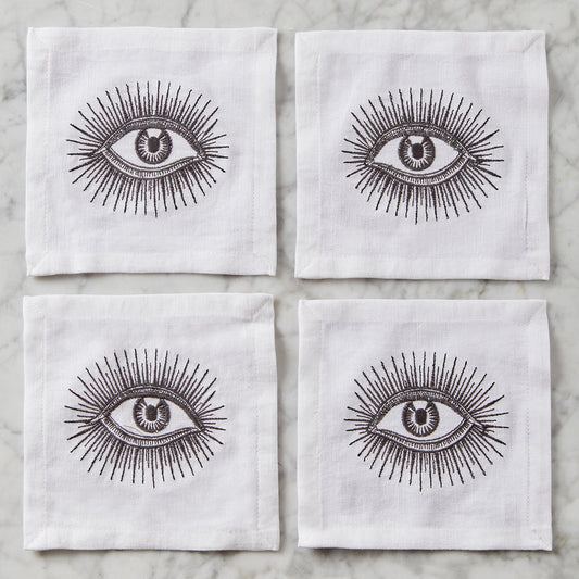 EYES COCKTAIL NAPKINS