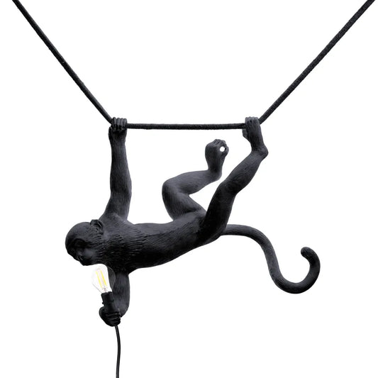 Monkey Lamp Swing Black