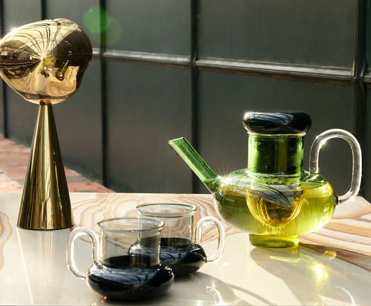 Bump Tea Pot Green