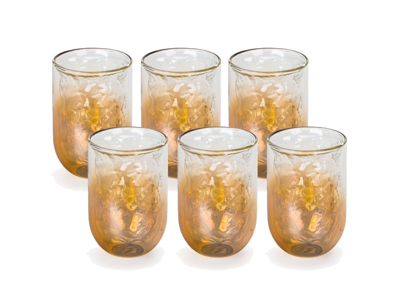 Cosmic Diner Meteorite Glass set of 6