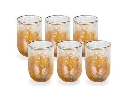 Cosmic Diner Meteorite Glass set of 6