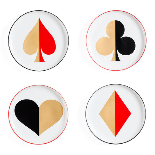 DEALER'S CHOICE CANAPÉ PLATE SET