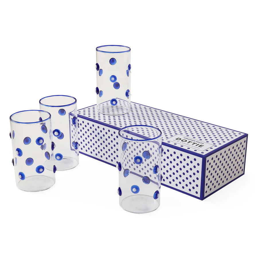 DOTTIE HIGHBALL GLASSWARE SET
