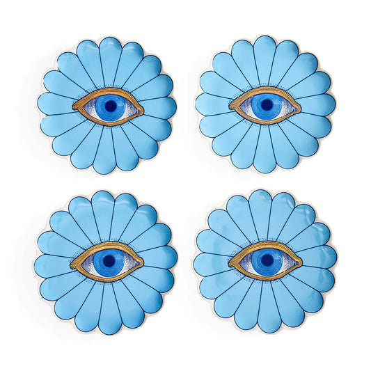 FLEUR CANAPÉ PLATE SET