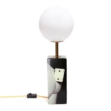 Table Lamp Two of Spades