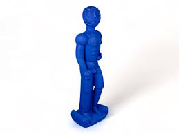 Terracotta Statue Bronzo Blue