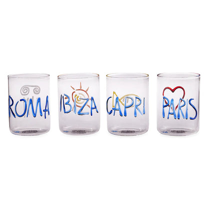 JET SET GLASSWARE SET