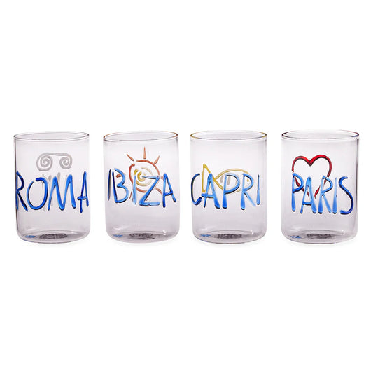 JET SET GLASSWARE SET