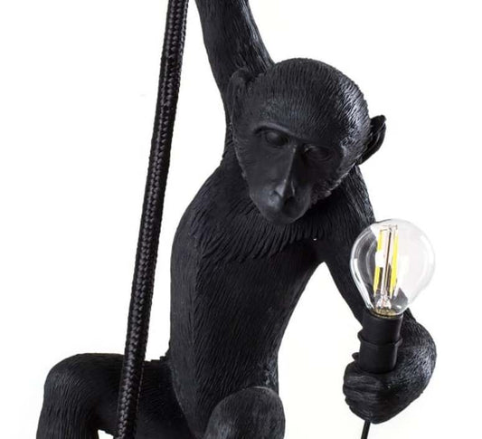 The Monkey Lamp Black Ceiling Version