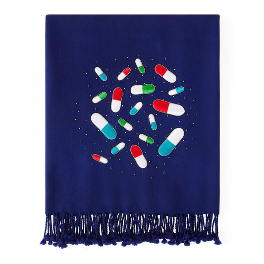 FULL DOSE EMBELLISHED THROW