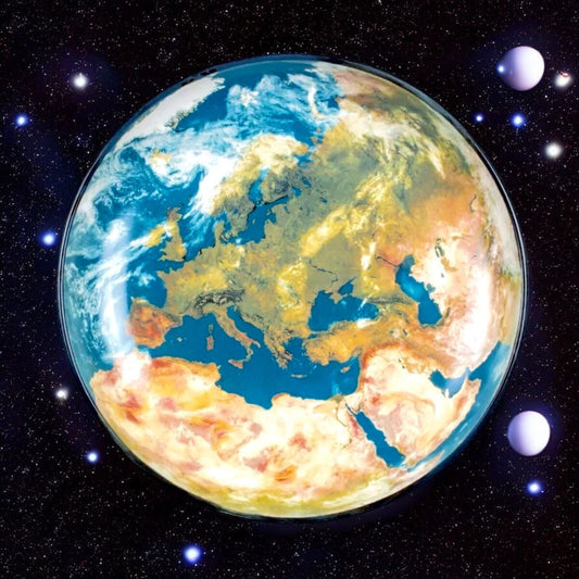 Cosmic Diner Earth Europe Tray