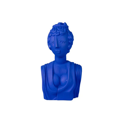 Terracotta Bust Poppea Blue