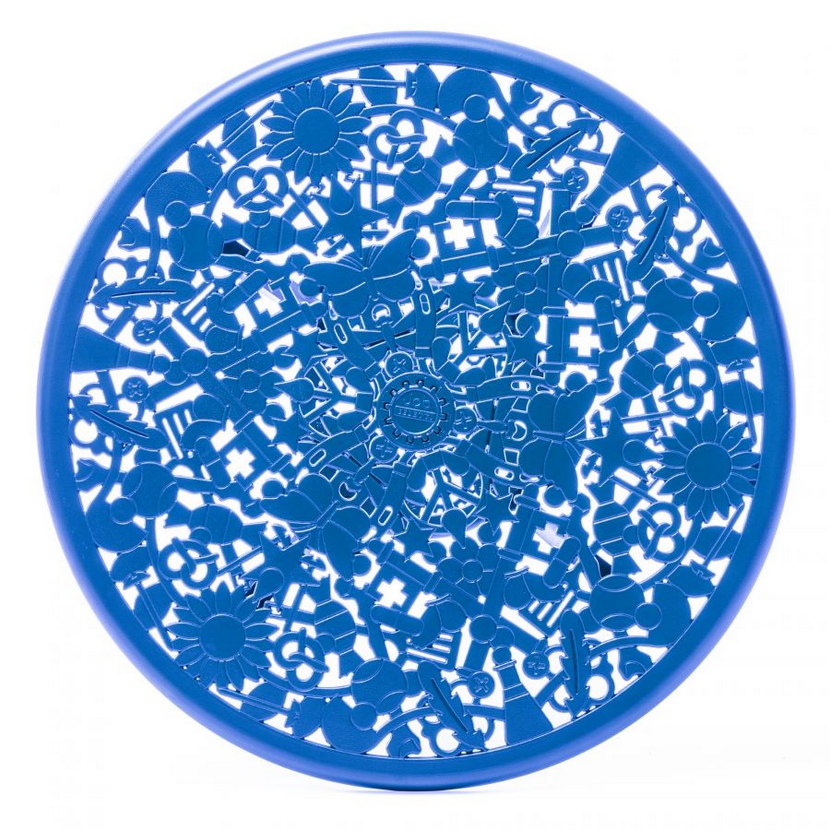 Indusrty Alumminium Round Table - Sky Blue