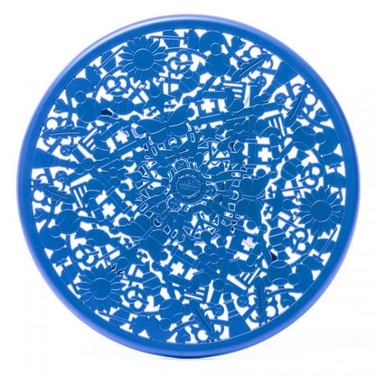 Indusrty Alumminium Round Table - Sky Blue