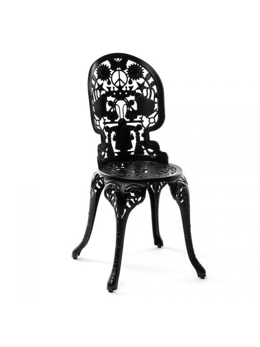Industry Collection Aluminium Chair - Black