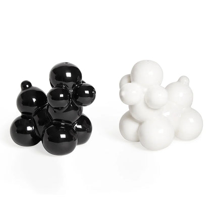 POODLE SALT &amp; PEPPER SET
