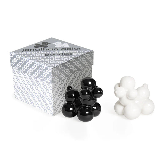 POODLE SALT & PEPPER SET